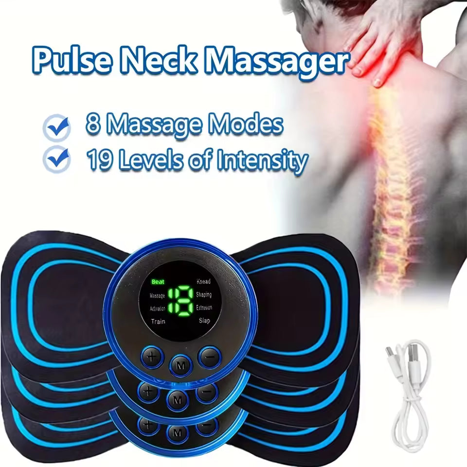 RelaxStim Mini EMS Neck & Body Massager
