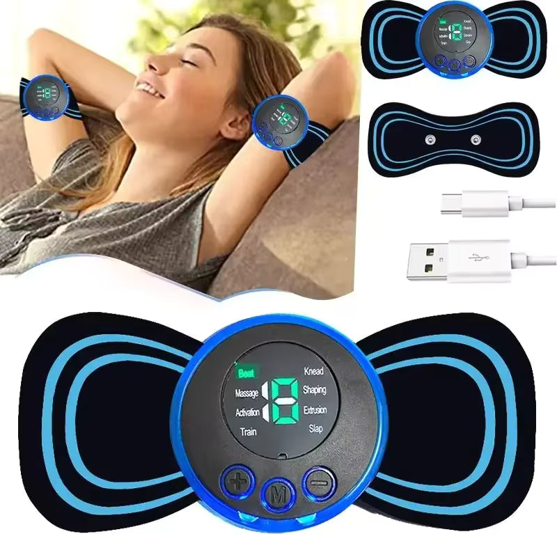 RelaxStim Mini EMS Neck & Body Massager